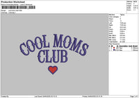Cooltext 0404 Embroidery File 6 sizes