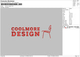 Coolmoretext Embroidery File 6 sizes