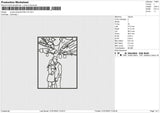 Couple Photoline V2 Embroidery File 4 sizes