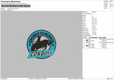cowboys kirchner Embroidery File 6 sizes
