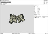 Cows Heads Embroidery File 6 sizes