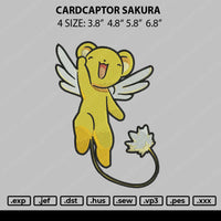 Cardcaptor Sakura Embroidery File 4 size
