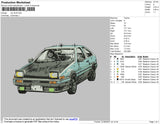 Car Drrat Embroidery File 4 size