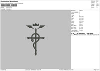 Cross Embroidery File 4 size