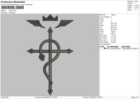 Cross Embroidery File 4 size