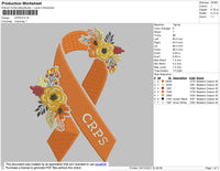 CRPS Embroidery File 4 size