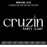 Cruzintext Embroidery File 6 sizes