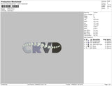 CRVD Embroidery File 4 size