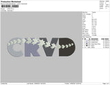 CRVD Embroidery File 4 size
