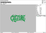 Culturetext Puff Embroidery File 6 sizes