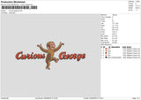 Georgetext Embroidery File 6 sizes