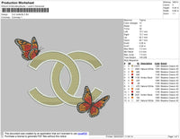 CXC Embroidery File 4 size