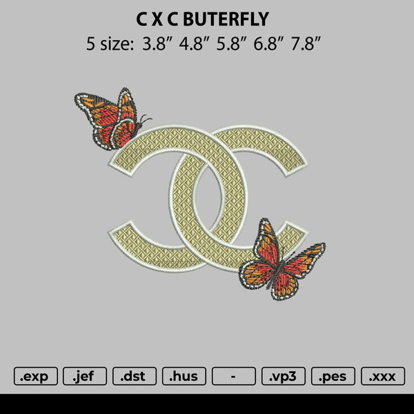 CXC Embroidery File 4 size