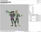 Danny Phanton Embroidery File 4 size