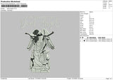 Dead Angels Embroidery File 4 size