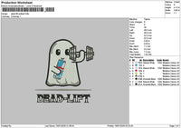 Ghost Redbull 01 Embroidery File 6 sizes