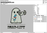Ghost Redbull 01 Embroidery File 6 sizes