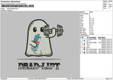 Ghost Redbull 01 Embroidery File 6 sizes