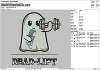 Ghost Redbull 01 Embroidery File 6 sizes