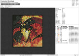 Demon Balrog Embroidery File 4 Size