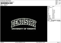 Denistrytext Embroidery File 6 sizes