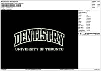 Denistrytext Embroidery File 6 sizes