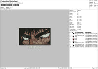 Despair Embroidery File 4 size