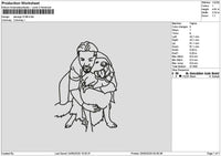 Photoline 2505 Embroidery File 6 sizes