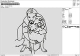 Photoline 2505 Embroidery File 6 sizes