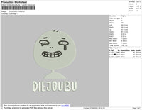 Diejobu Embroidery File 4 size