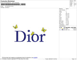 Dior Butterfly v2