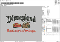 Carsland0504 Embroidery File 6 sizes