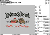 Dland Cars Xmas Embroidery File 6 sizes