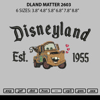 Dland Metter 2603 Embroidery File 6 sizes