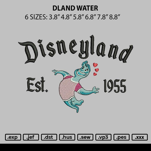 Dland Fire Embroidery File 6 sizes