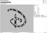 Disney Cow Print Embroidery File 4 sizes
