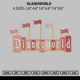 Dlandworld Embroidery File 6 sizes