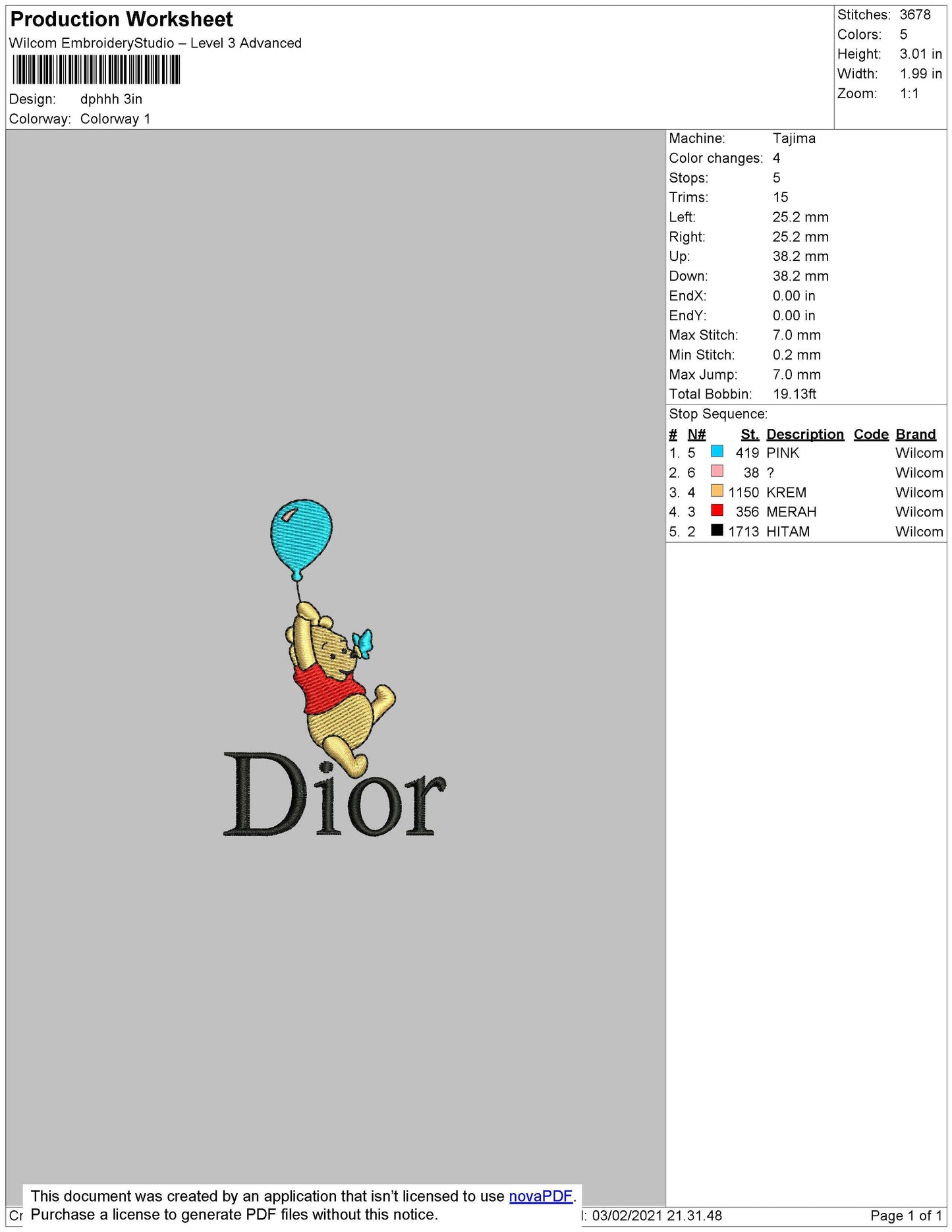 Dior Pooh