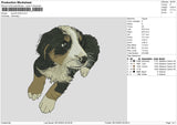 Dog 0512 Embroidery File 6 Sizes