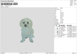 Dog 0703 Embroidery File 6 sizes