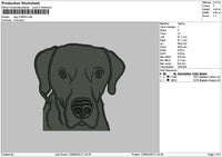 Dog 1208 Embroidery File 6 sizes