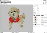 Dog 1810 Embroidery File 6 sizes