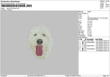 Dog 1812 Embroidery File 6 sizes