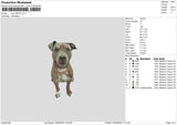 Dog 1902 Embroidery File 6 sizes