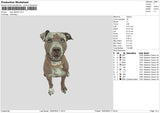 Dog 1902 Embroidery File 6 sizes