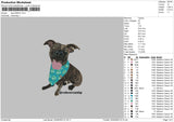 Dog 2005 Embroidery File 6 sizes