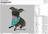 Dog 2005 Embroidery File 6 sizes