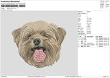 Dog 2012 Embroidery File 6 sizes