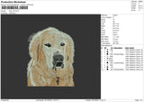 Dog V33 Embroidery File 4 size