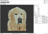 Dog V33 Embroidery File 4 size